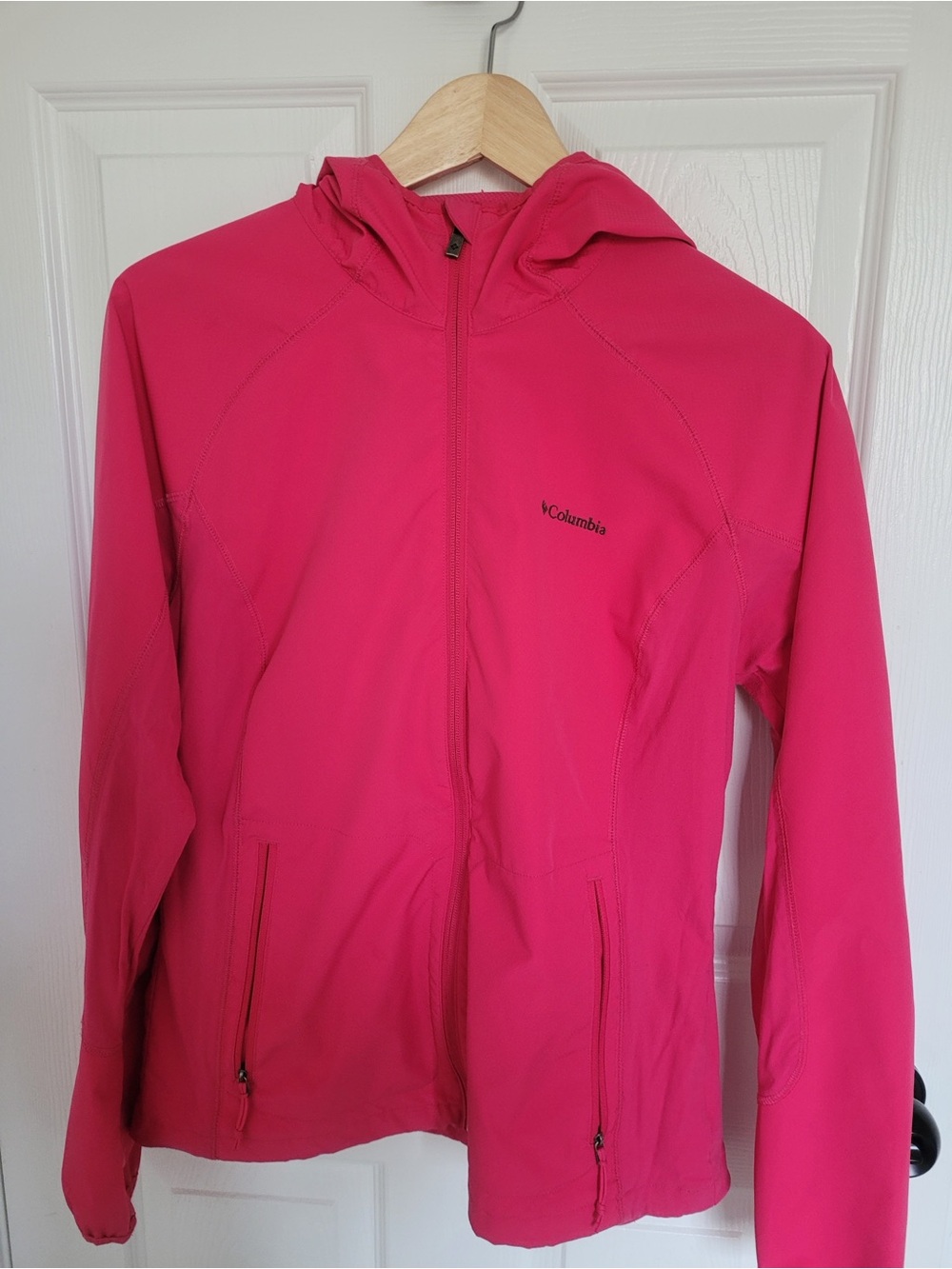 Columbia Women's Hot Pink Hooded Utility Jacket